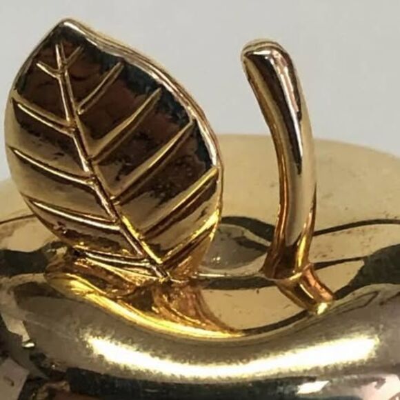 Rumours Gold Mini Apple Clock - Picture 4 of 8